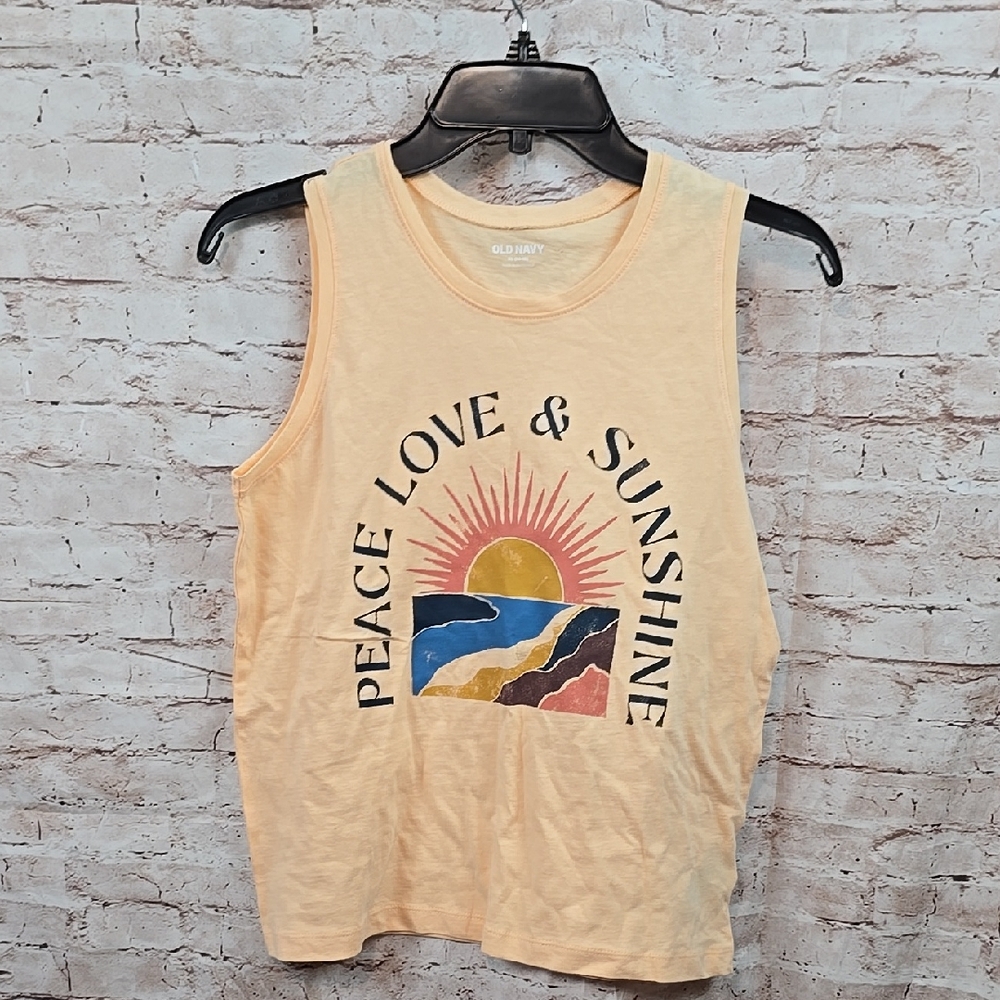 Old Navy Girls Sunshine Tank Top XL 14/16 Nwt